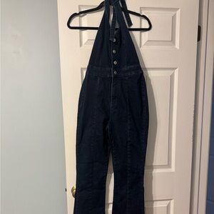Shoe Dazzle Dark Blue Women's Overalls